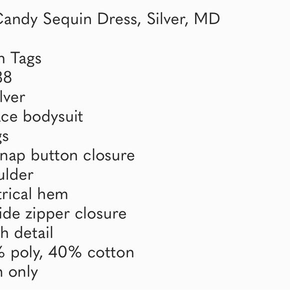 Hours sequin / sparkle dress - Picture 8 of 8